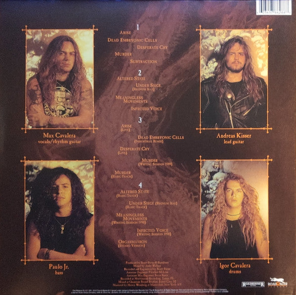 SEPULTURA : ARISE 2LP 180G