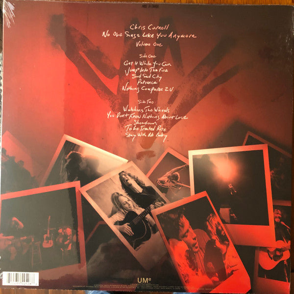 CHRIS CORNELL : NO ONE SINGS LIKE YOU ANYMORE LP 180G