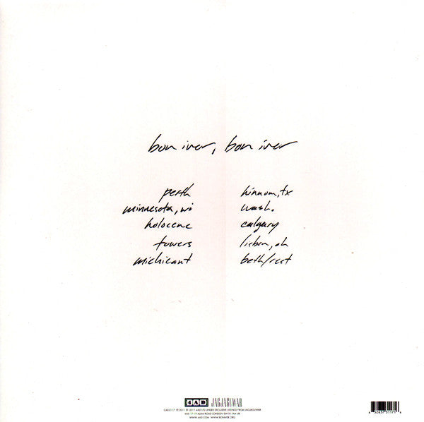 BON IVER : BON IVER LP 180G