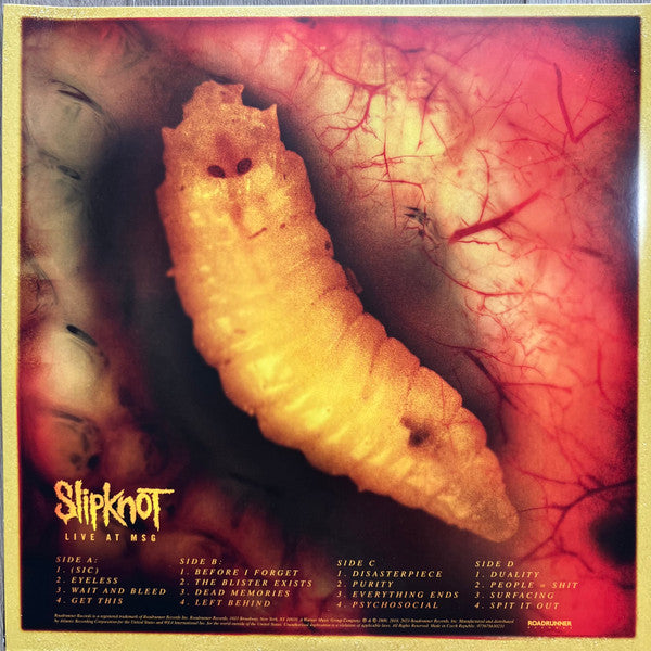 SLIPKNOT : LIVE AT MSG LTD 2LP 180G