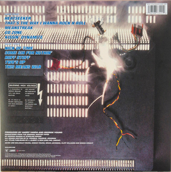 AC/DC : BLOW UP YOUR VIDEO LTD 50TH ANNIVERSARY LP 180G GOLD VINYL