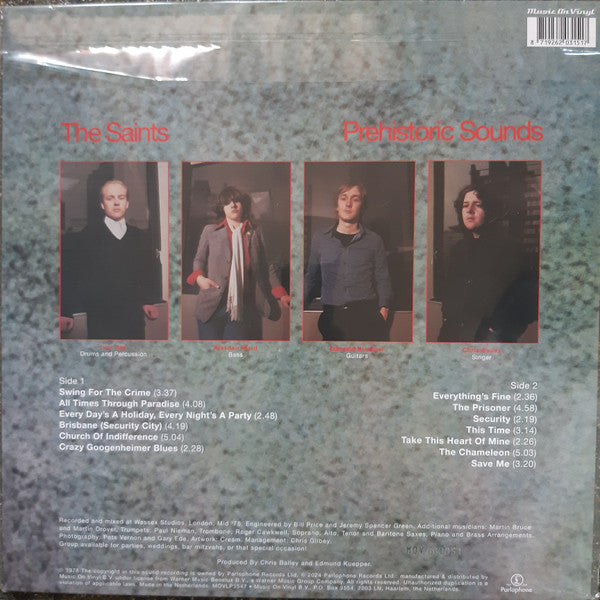 THE SAINTS : PREHISTORIC SOUNDS LP 180G