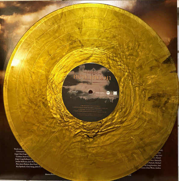 TWILIGHT : NEW MOON OST LTD 2LP METALLIC GOLD VINYL