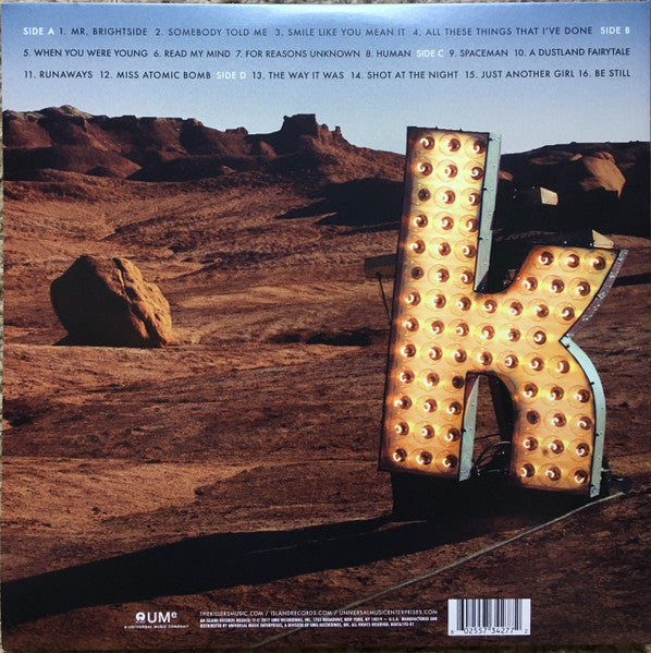 THE KILLERS : DIRECT HITS 2LP 180G