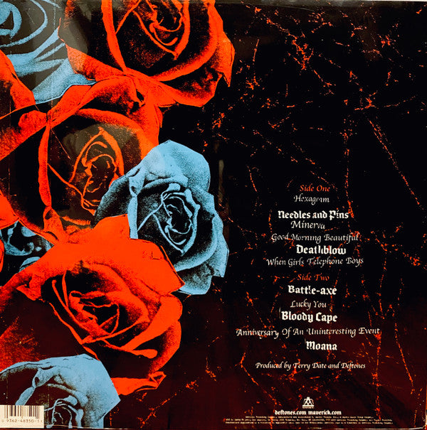 DEFTONES : DEFTONES LTD 20TH ANNIVERSARY LP 180G RUBY RED VINYL
