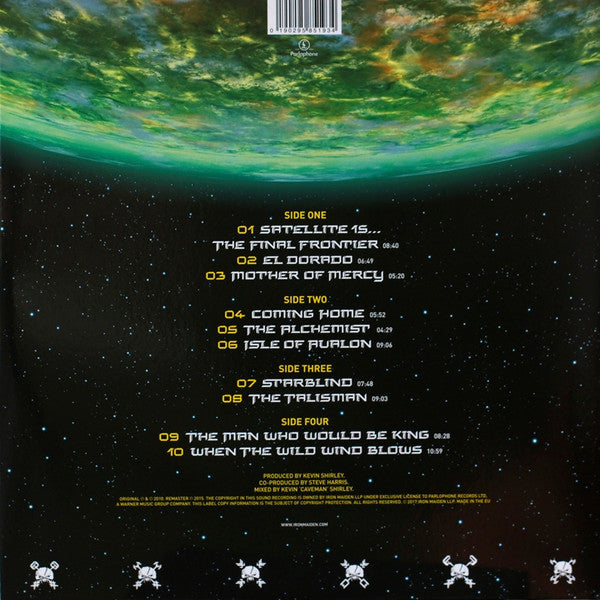 IRON MAIDEN : THE FINAL FRONTEIR 2LP 180G