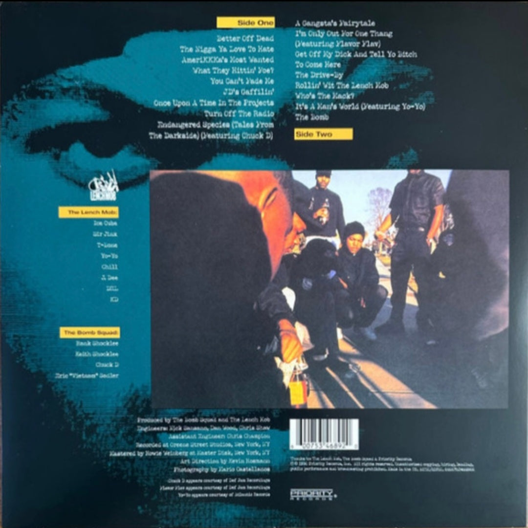 ICE CUBE 🧊 : AMERIKKKA'S MOST WANTED LP 180G