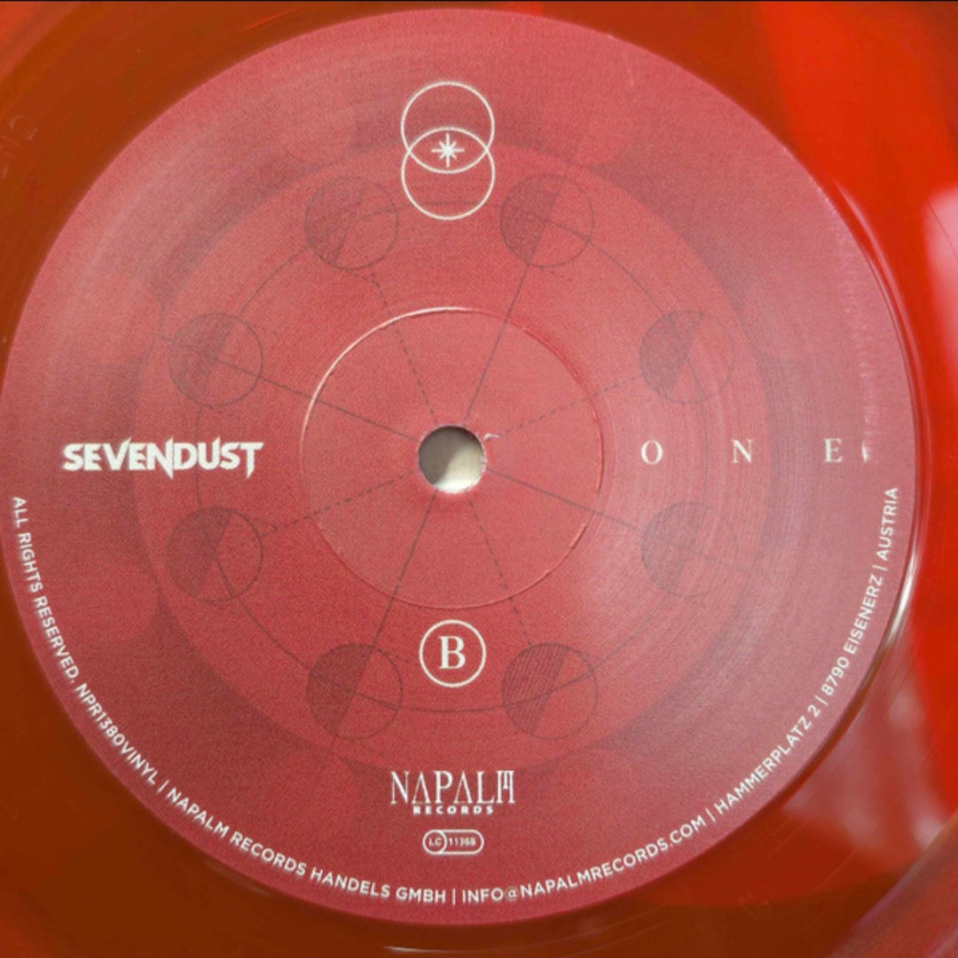 SEVENDUST : ONE LTD LP 180G RED VINYL