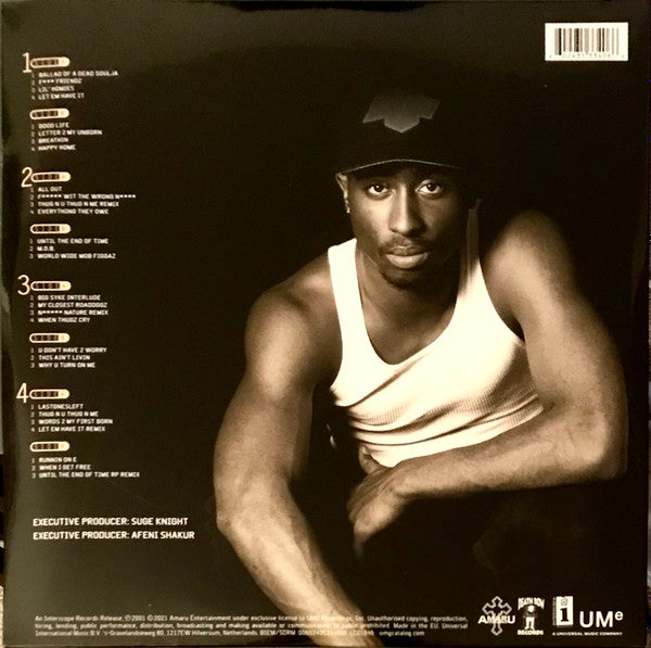 2PAC : UNTIL THE END OF TIME 4LP 180G