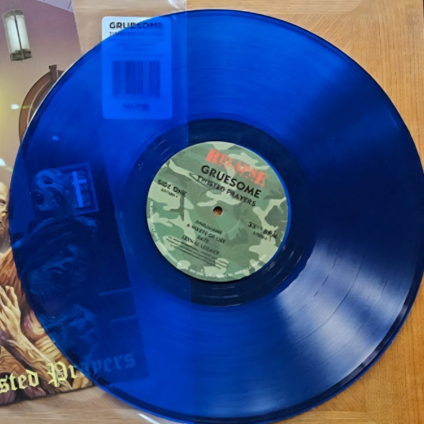 GRUESOME : TWISTED PRAYERS LTD LP 180G BLUE VINYL