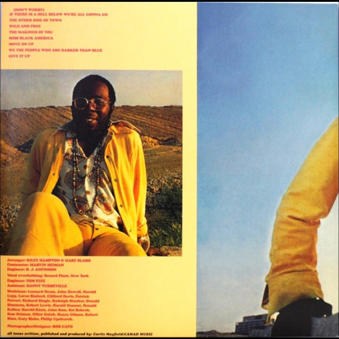 CURTIS MAYFIELD : CURTIS LP 180G GATEFOLD SLEEVE