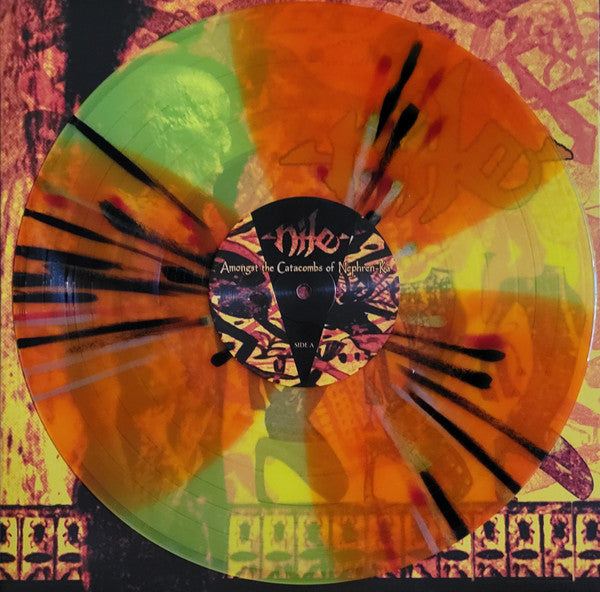 NILE : AMONGST THE CATACOMBS OF NEPHREN-KA LTD LP 180G CUSTOM SPINNER WITH SPLATTER VINYL