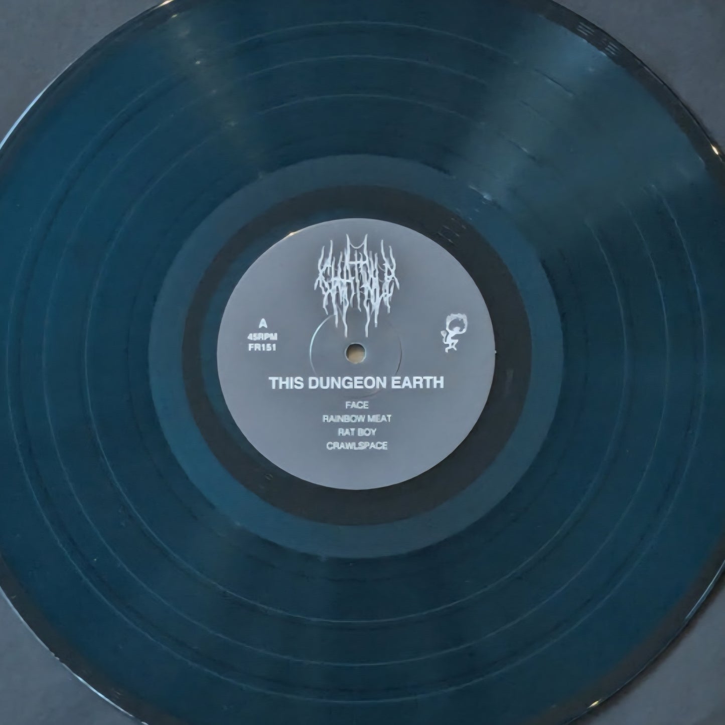 CHAT PILE : DUNGEON EARTH/REMOVE YOUR SKIN PLEASE LTD LP 180G BLUE VINYL