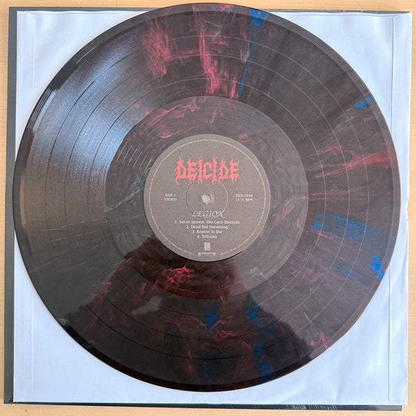 DEICIDE : LEGION LTD LP 180G TRANSLUCENT RAINBOW INFERNO VINYL