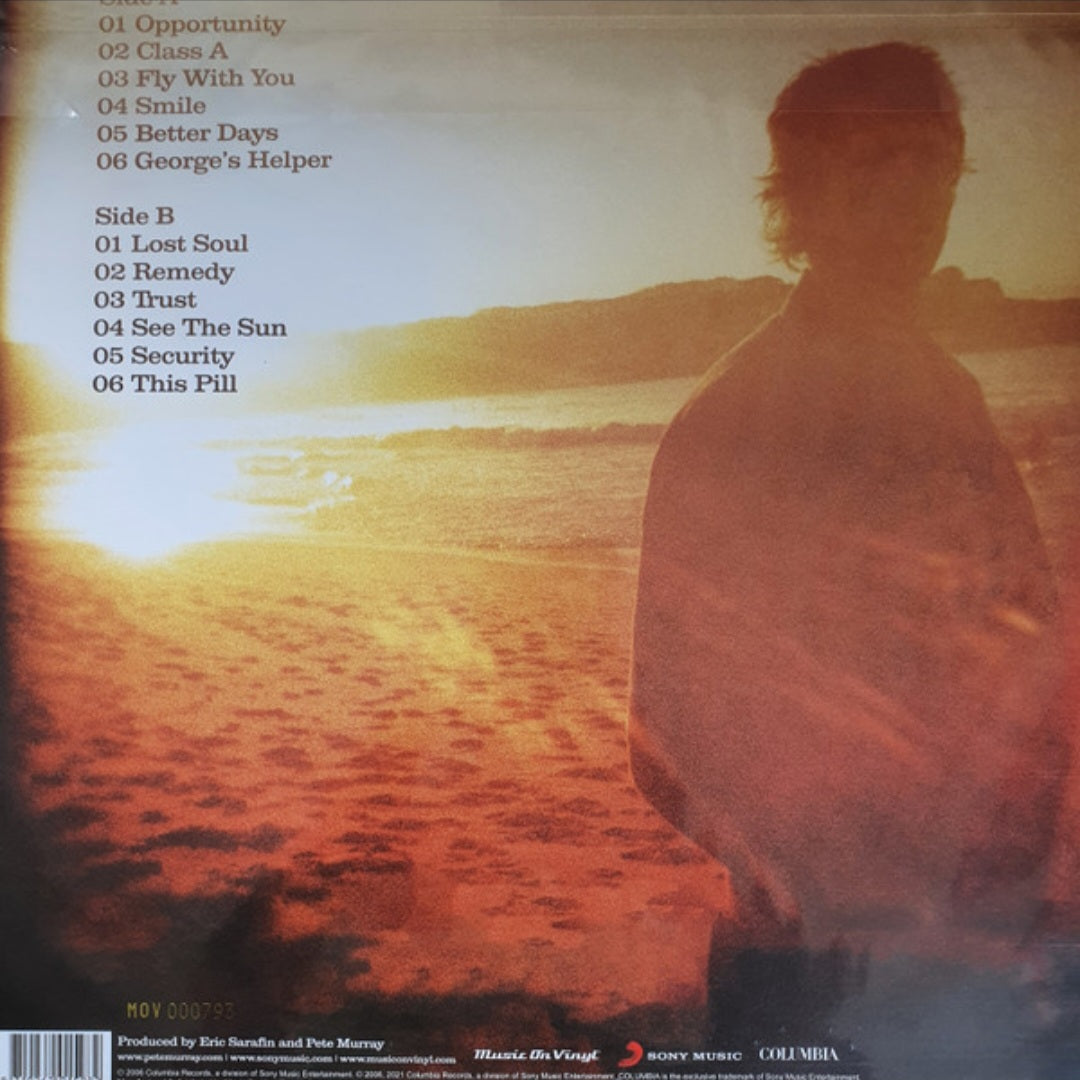 PETE MURRAY : SEE THE SUN LTD LP SUN COLOURED VINYL