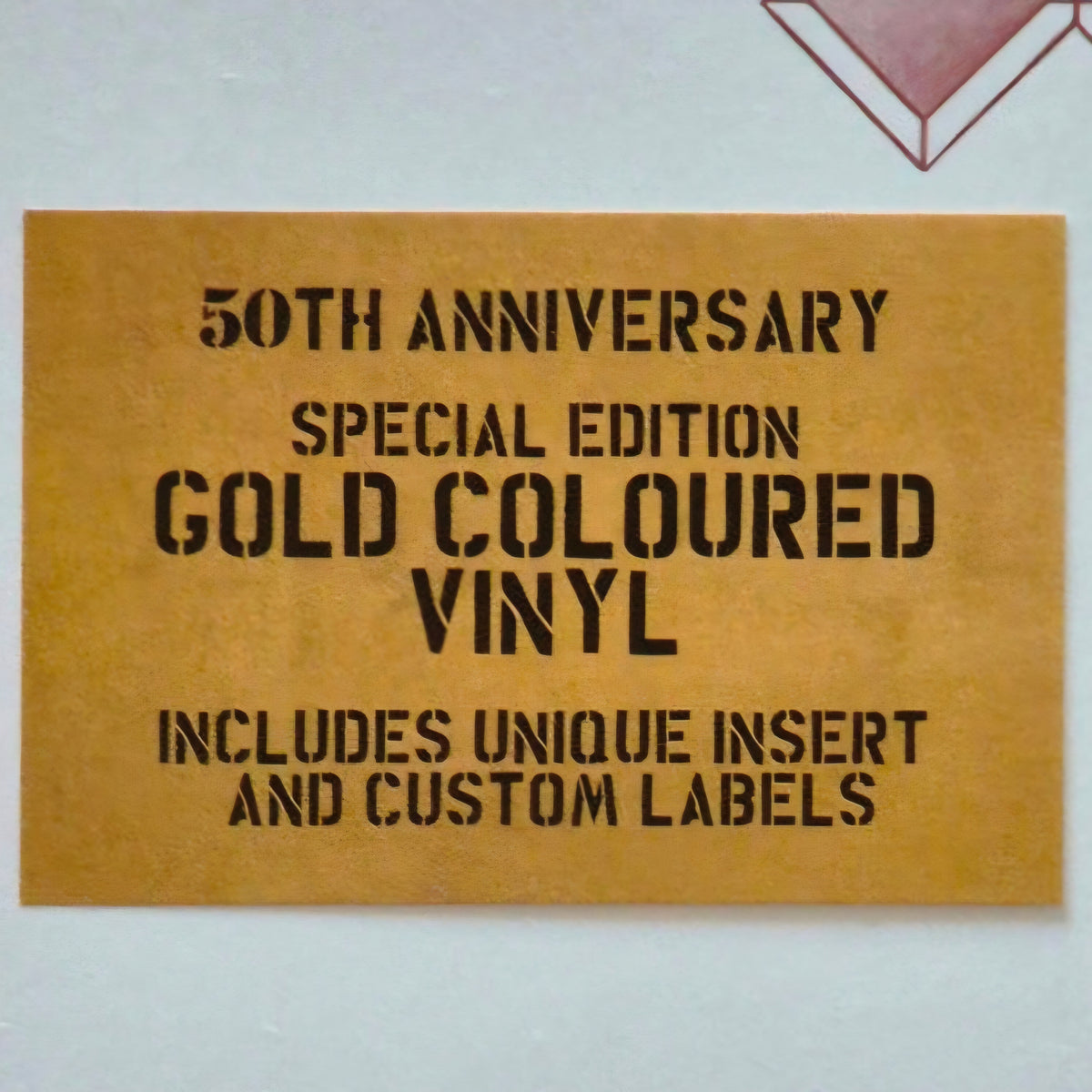 AC/DC : FLICK OF THE SWITCH LTD 50TH ANNIVERSARY LP 180G GOLD VINYL