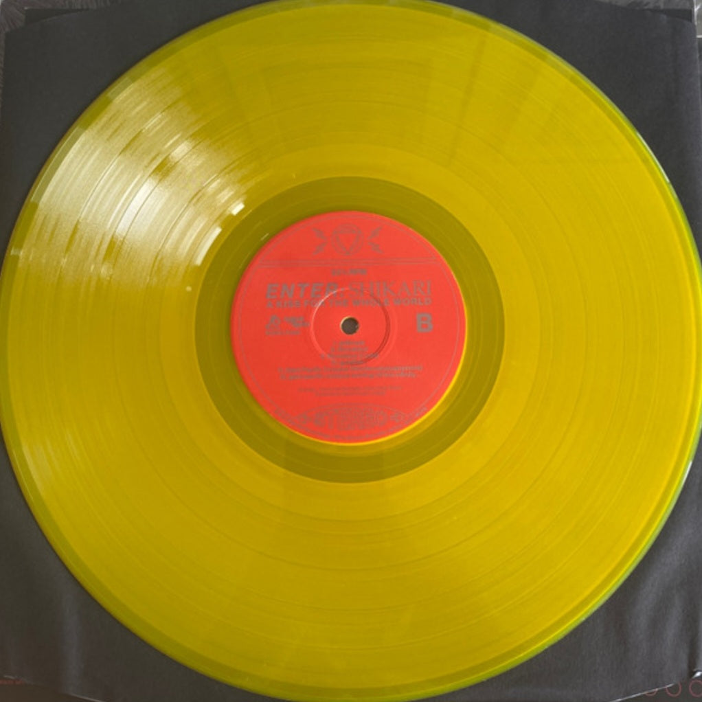 ENTER SHIKARI : A KISS FOR THE WHOLE WORLD LTD LP 180G ORANGE EDGE GLOW VINYL