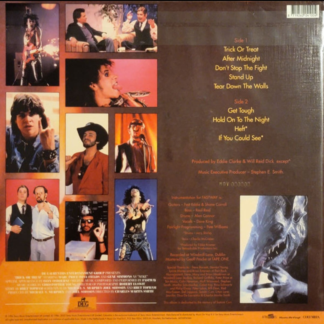 FASTWAY : TRICK OR TREAT OST LTD NUMBERED LP 180G