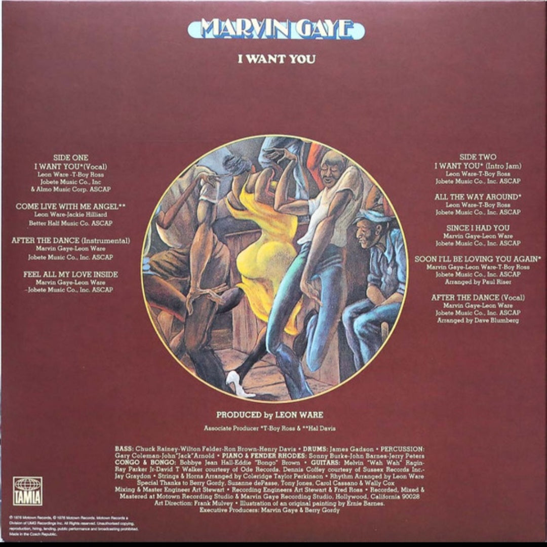 MARVIN GAYE : I WANT YOU LP 180G