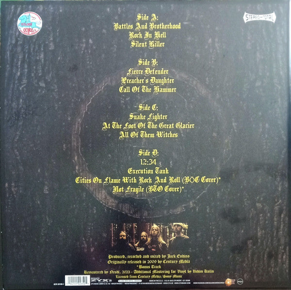 3 INCHES OF BLOOD : HERE WAITS THY DOOM LTD 2LP 180G