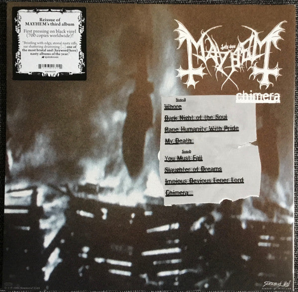 MAYHEM : CHIMERA LP 180G