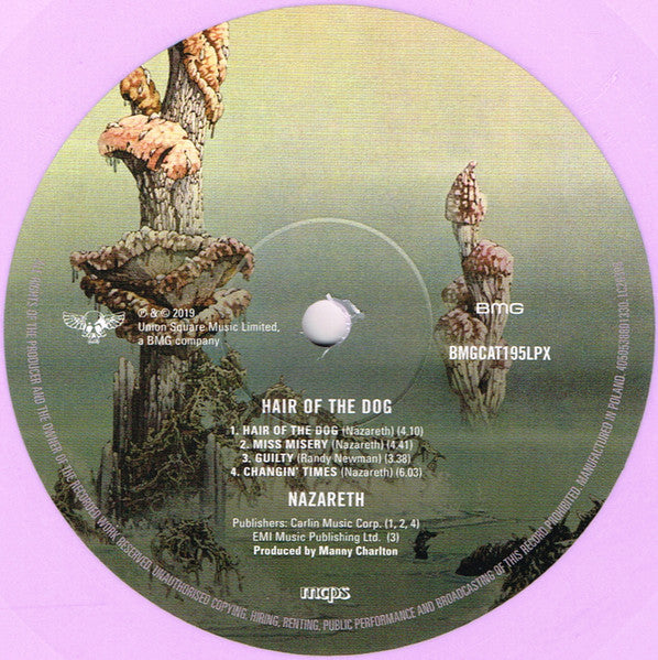 NAZARETH : HAIR OF THE DOG LTD LP 180G PURPLE VINYL
