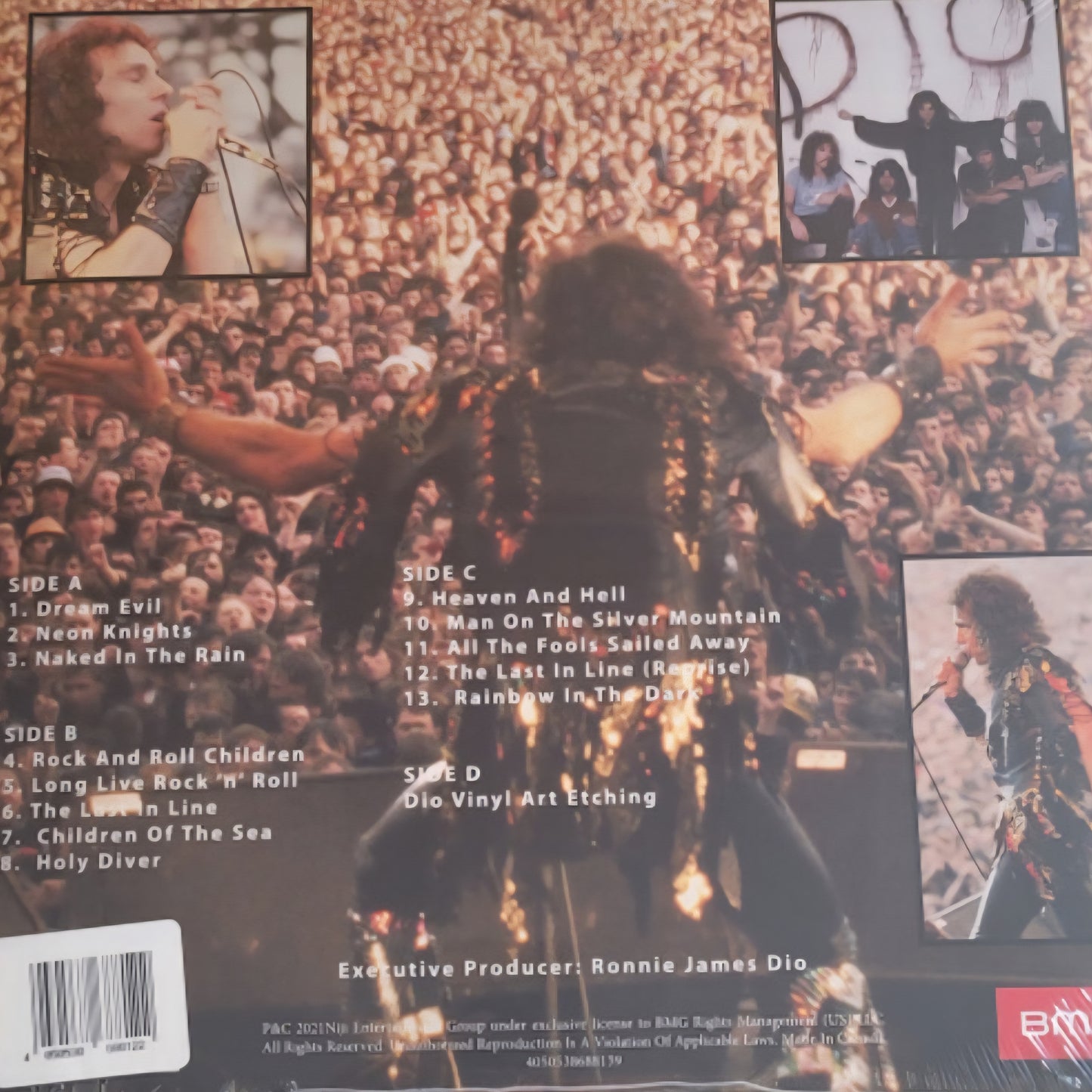 DIO : LIVE AT DONNINGTON 87' LTD 2LP 180G LENTICULAR COVER