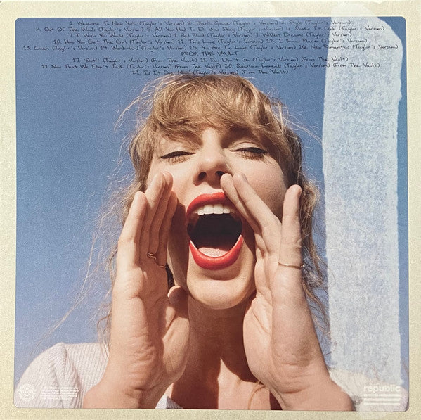 TAYLOR SWIFT : 1989 (TAYLORS VERSION ) LTD 2LP 180G CRYSTAL SKIES BLUE EDITION
