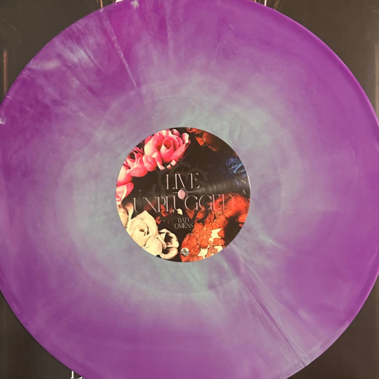 BAD OMENS : LIVE + UNPLUGGED LTD 2LP 180G VIOLET & MINT GALAXY VINYL