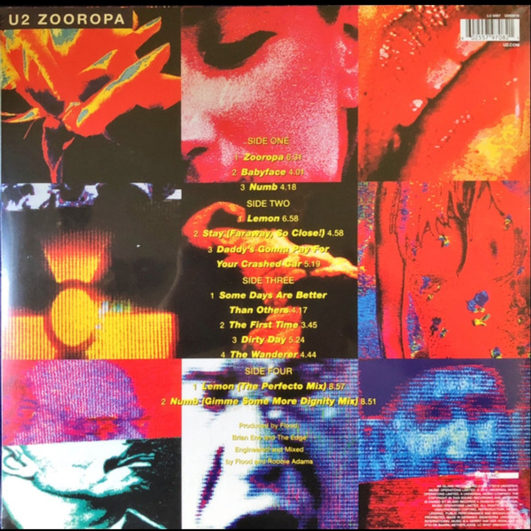 U2 : ZOOROPA 2LP 180G