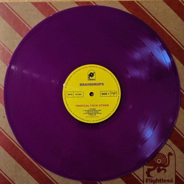 TROPICAL FUCK STORM : BRAINDROPS LTD LP 180G VIOLET VINYL
