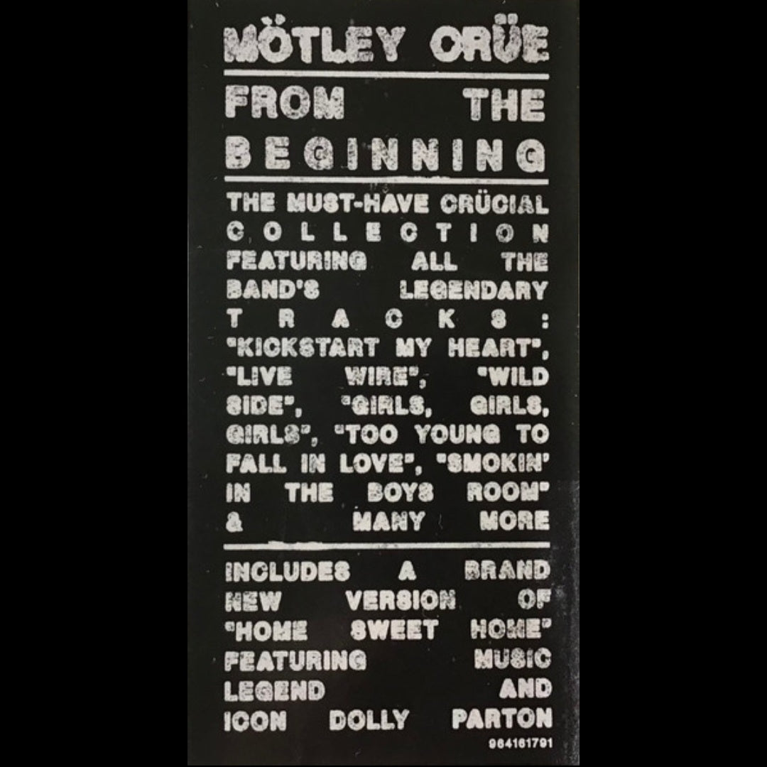 MOTLEY CRUE : FROM THE BEGINNING 2LP 180G