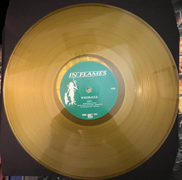 IN FLAMES : WHORACLE LTD LP 180G TRANSLUCENT YELLOW VINYL
