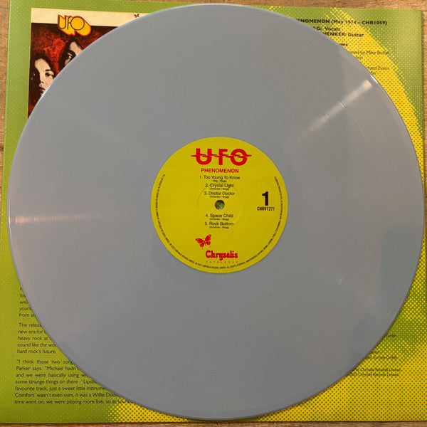 UFO : PHENOMENON LTD LP 180G SKY BLUE VINYL OBI STRIP