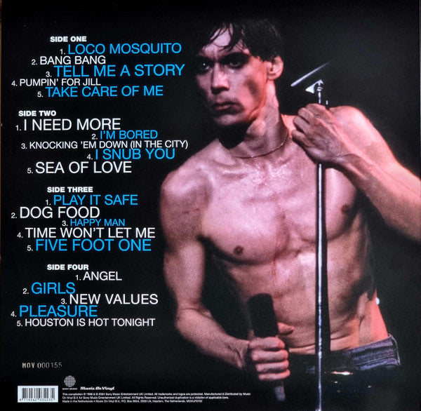 IGGY POP : POP MUSIC LTD NUMBERED 2LP 180G