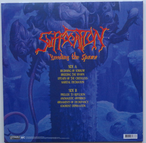 SUFFOCATION : BREEDING THE SPAWN LTD LP 180G YELLOW VINYL