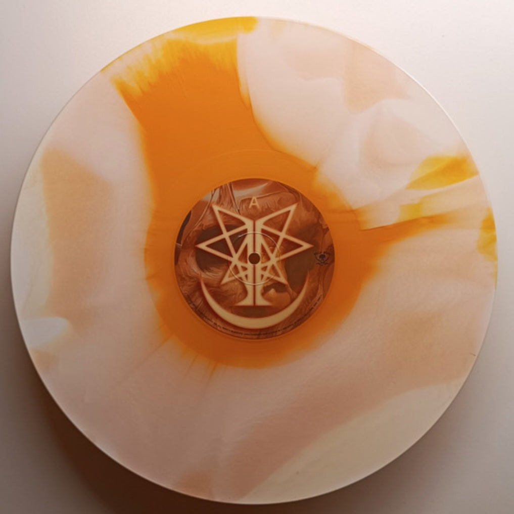 INGESTED : ASHES LIE STILL LTD LP 180G WHITE ORANGE VINYL