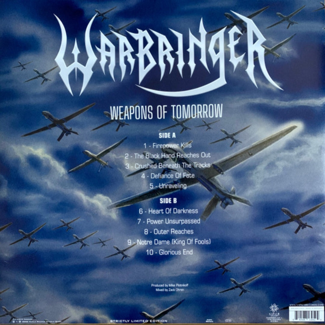 WARBRINGER : WEAPONS OF TOMORROW LTD LP 180G