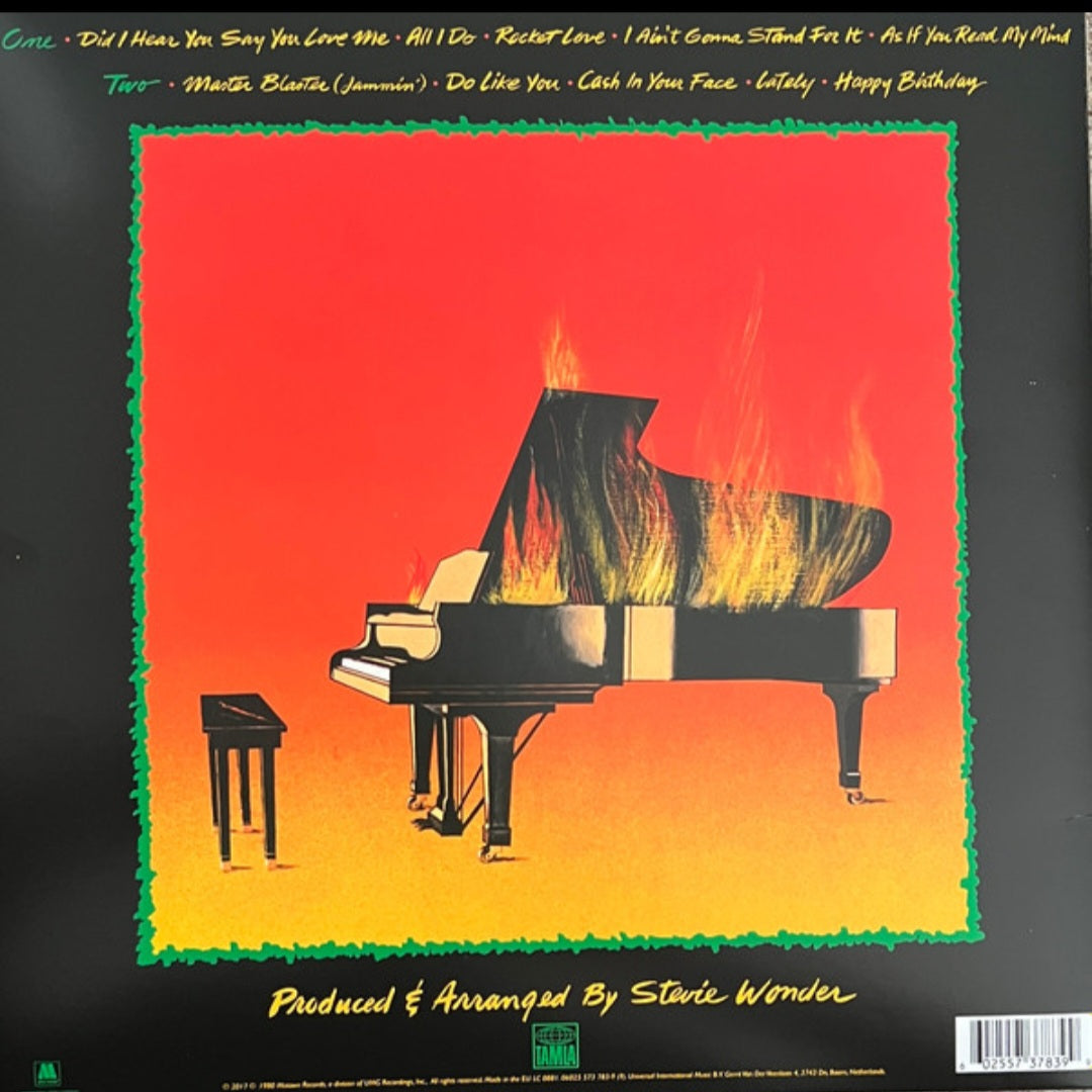 STEVIE WONDER : HOTTER THAN JULY LP 180G