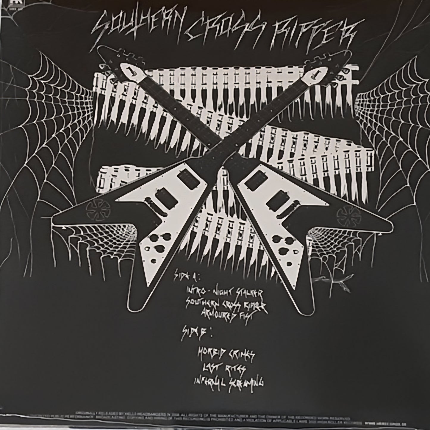 TRENCH HELL : SOUTHERN CROSS RIPPER LTD LP 180G RED VINYL