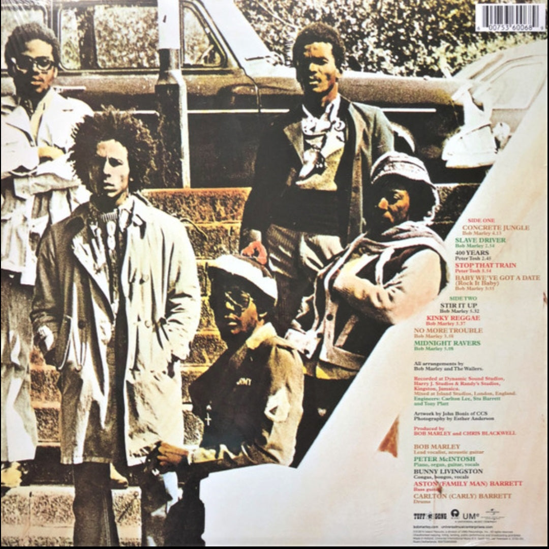 BOB MARLEY & THE WAILERS : CATCH A FIRE LP 180G
