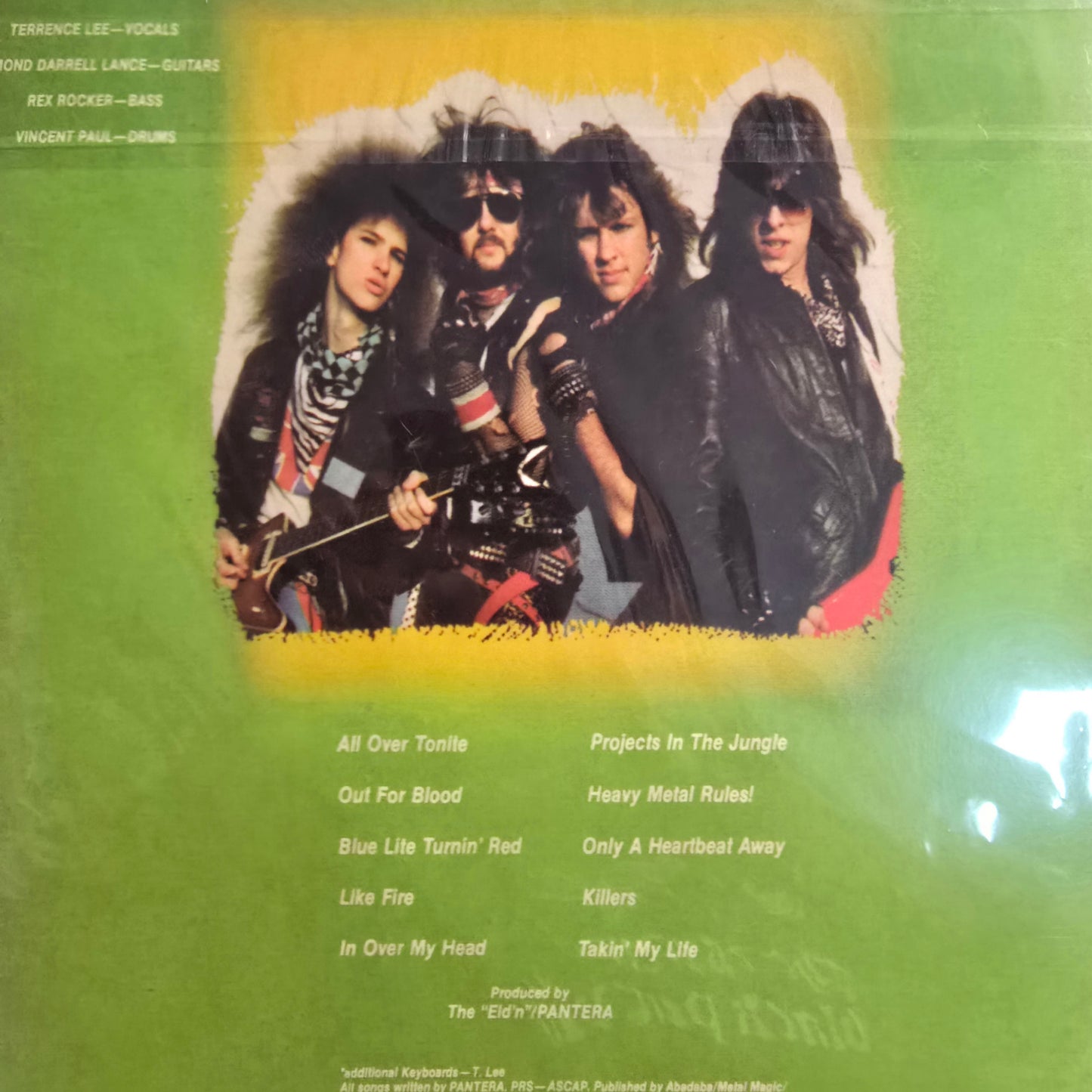 PANTERA : PROJECTS IN THE JUNGLE LTD LP 180G WHITE VINYL