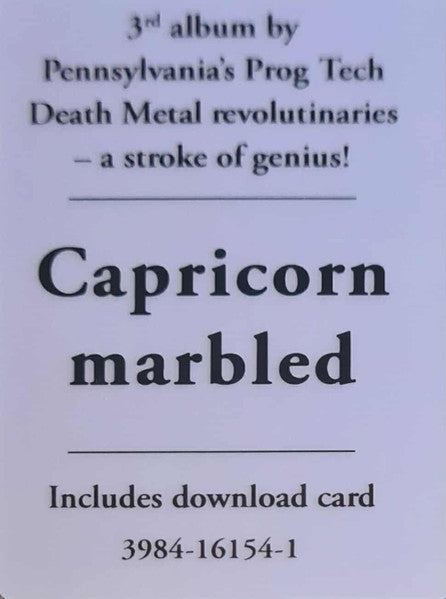 RIVERS OF NIHIL : WHERE OWLS KNOW MY NAME LTD 2LP 180G CAPRICORN MARBLED VINYL