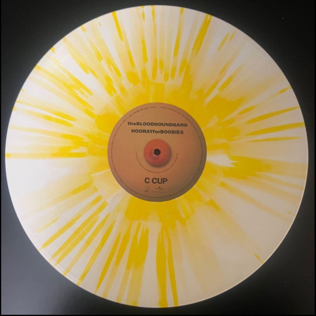 BLOODHOUND GANG : HOORAY FOR BOOBIES LTD 20TH ANNIVERSARY 2LP 180G BLUE YELLOW WHITE SPLATTER VINYL