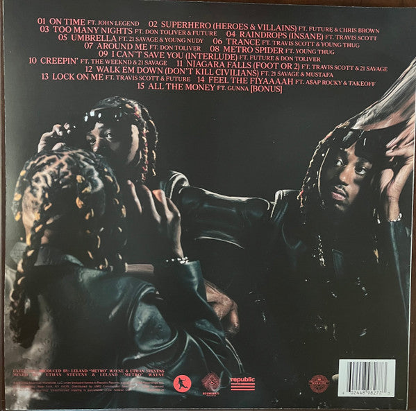 METRO BOOMIN : HEROES & VILLIANS LP 180G