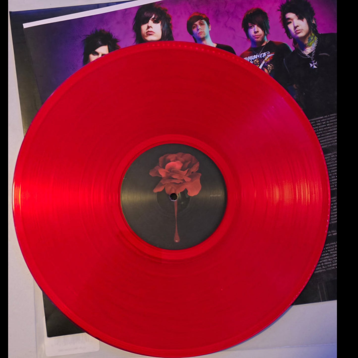 FALLING IN REVERSE : THE DRUG IN ME IS YOU LTD LP 180G RED VINYL