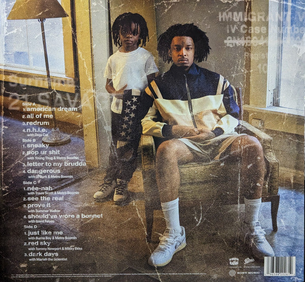 21 SAVAGE : AMERICAN DREAM 2LP 180G
