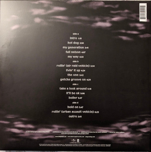 LIMP BIZKIT : CHOCOLATE STARFISH AND THE HOTDOG FLAVOURED WATER LTD 2LP 180G SILVER BROWN VINYL