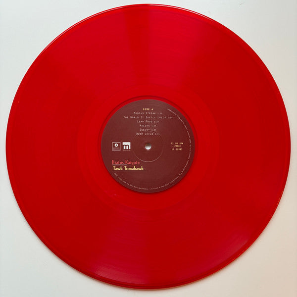 HIATUS KAIYOTE : TAWK TOMAHAWK LTD LP RED VINYL