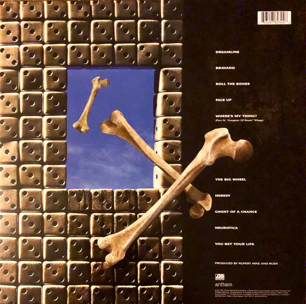 RUSH : ROLL THE BONES LP 180G
